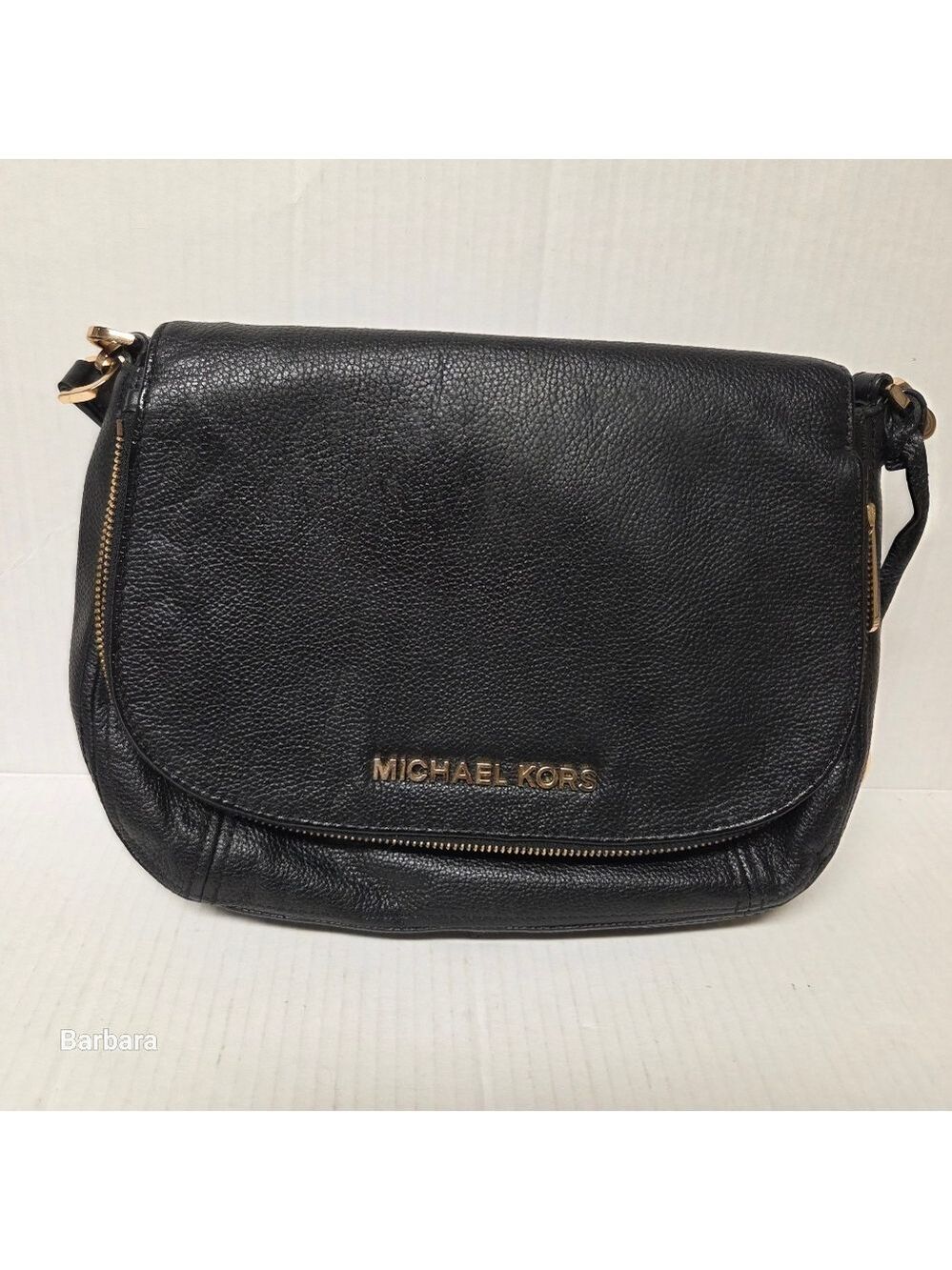 Michael Kors "Bedford" Medium Pebbled Leather Convertible Shoulder/Hand Bag